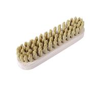 Kaps Brosse à Polir les Chaussures - 100% Crins de Cheval ou Poils Synthétiques Solides - Pour Nettoyer et Polir les Chaussures & Sacs en Cuir (Synthétique - 16 cm / 6.3 inch)