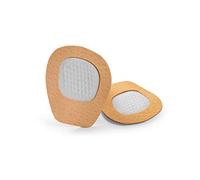 Kaps Cody Beige - Demi-semelles pour Chaussures - Coussinet en Cuir et Latex - Antidérapantes - Unisexe - Taille Unique