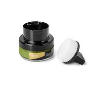 Kaps Crème Délicate - Crème de Cirage avec Applicateur en Éponge pour Cuir naturel et Matières synthétiques ou Maroquinerie - 50ml, Vert Prairie 132