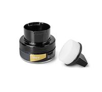 Kaps Crème Délicate - Crème de Cirage avec Applicateur en Éponge pour Cuir naturel et Matières synthétiques ou Maroquinerie - 50ml, Gris Clair 114