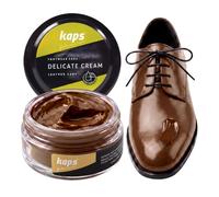 Kaps Crème Délicate - Crème De Cirage Cuir Naturel Et Synthé - Soin Chaussures Professionnel - Soin Intensif Du Cuir Et