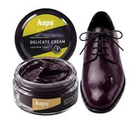 Kaps Crème Délicate - Crème De Cirage Cuir Naturel Et Synthé - Soin Chaussures Professionnel - Soin Intensif Du Cuir Et Nourrissant- Pot Verre 50ml - Plusieurs Couleurs (159 - Raisin)