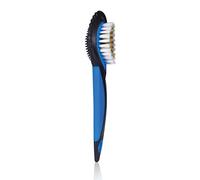 Kaps de qualité Superieur Multifonctionnel Ergonomique Nettoyage des Chaussures Double Brosse Nubuck & Suede avec Angle de Nettoyage Efficace