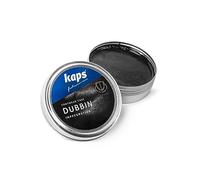 Kaps Dubbin, Cire de Qualité pour Chaussures en Cuir, Graisse pour Cuir, Soin Nourrissant et Imperméabilisant, (Noir, 100ml)