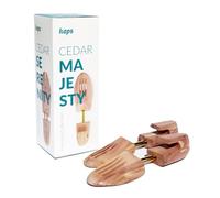 Kaps Embauchoir en Bois de Cèdre 100% Fabriqué à la Main, Absorption élevée d'humidité, Bois des États-Unis, Pour Hommes et Femmes, Embauchoirs en Cèdre, Différentes Tailles (37-38 EU)