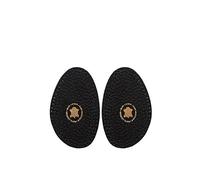 Kaps Halfix Half Insoles - Comfortable Premium Tan Leather & Latex Material - Cushions Your Feet & Prevents Chafing, Blisters & Burns - Heels, Flats, Boots & Statement Shoes (8-9 UK / 41-42 EU Black)