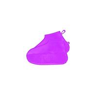 Kaps Housses de pluie réutilisables | Protecteurs de chaussures en caoutchouc de silicone antidérapants pour chaussures pour enfants, hommes et femmes - (L - 39-42 EUR | Rose)
