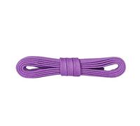 Kaps Lacets Colorés pour Chaussures, Plats et Cirés, 100% Coton de Qualité, 5 mm de Large, Fabriqués en Europe (120 cm - 47 pouce - 6-8 paires d'œillets / 92 - Violet)
