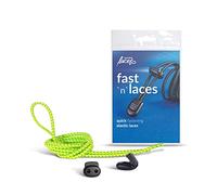 Kaps Lacets Fast n, Lacets Élastiques sans Cravate pour Enfants et Adultes, Lacets Amusants en Plusieurs Couleurs, Lacets Rapides et Faciles pour Baskets et Baskets (Jaune_noir)