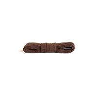 Kaps Lacets plats, lacets durables 100% coton de haute qualité, fabriqués en Europe, 1 paire, plusieurs couleurs et longueurs (90 cm - 5 à 6 paires d'oeillets / 76 - marron)