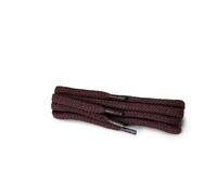 Kaps Lacets ronds, lacets durables 100% coton de haute qualité, fabriqués en Europe, 1 paire, plusieurs couleurs et longueurs (120 cm - 6 à 8 paires d'oeillets / 79 - marron foncé)