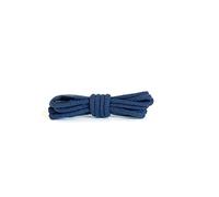 Kaps Lacets ronds, lacets durables 100% coton de haute qualité, fabriqués en Europe, 1 paire, plusieurs couleurs et longueurs (120 cm - 6 à 8 paires d'oeillets / 57 - Marine)