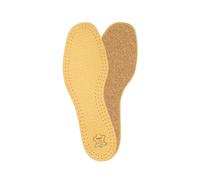Kaps Pecari Cork Premium Semelles de chaussures en cuir de mouton veiné végétal de qualité supérieure et liège naturel, élégantes et confortables, toutes les tailles (hommes 42 EUR)