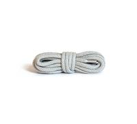 Kaps Round Thick Laces, 5-6mm de diamètre, lacets de chaussures durables 100% coton pour chaussures de sport, fabriqués en Europe, 1 paire (120 cm - 47 inch - 6 à 8 paires d'oeillets/ 83 - gris clair)