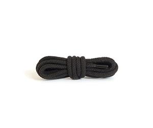 Kaps Round Thick Laces, 5-6mm de diamètre, lacets de chaussures durables 100% coton pour chaussures de sport, fabriqués en Europe, 1 paire, plusieurs couleurs et longueurs