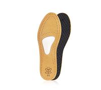 Kaps Semelles orthopédiques en cuir pour le neurome de Morton et la douleur à l'avant-pied, avec support et coussin de la voûte métatarsienne, pour hommes et femmes, Allevia (42 EUR)