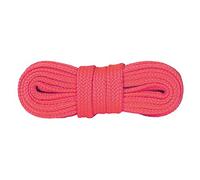 Kaps Sneakers Laces, lacets durables de qualité pour chaussures de sport, fabriqués en Europe, 1 paire, plusieurs couleurs et longueurs (140 cm - 55 inch - 8 à 10 paires d'oeillets/pink fluorescent)