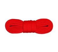 Kaps Sneakers Laces, lacets durables de qualité pour chaussures de sport, fabriqués en Europe, 1 paire, plusieurs couleurs et longueurs (120 cm - 47 inch - 7 à 9 paires d'oeillets/Rouge)