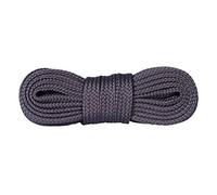 Kaps Sneakers Laces, lacets durables de qualité pour chaussures de sport, fabriqués en Europe, 1 paire, plusieurs couleurs et longueurs (120 cm - 47 inch - 7 à 9 paires d'oeillets/Gris)