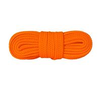 Kaps Sneakers Laces, lacets durables de qualité pour chaussures de sport, fabriqués en Europe, 1 paire (120 cm - 47 inch - 7 à 9 paires d'oeillets/orange fluorescent)