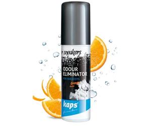 Kaps Sneakers Odour Eliminator, Déodorant pour Chaussures Décontractées et Baskets, Parfum Orange, Nanoparticules d'Argent