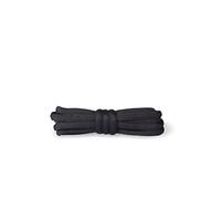 Kaps Sport Laces, Lacets Ovales pour Chaussures de Sport et Baskets, Extêmement Solides, Fabriqués en Europe, 1 Paire, Noir ou Blanc (120 cm - 47 inch - 6 to 8 Paires Œillets/ 91 - noir)