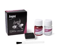 KAPS Super Color - Teinture pour Cuir Naturel - Matières Synthétiques et Textiles - 25 ml - Plusieurs couleurs, 112 - Red