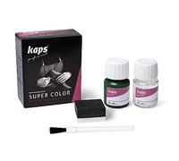 KAPS Super Color - Teinture pour Cuir Naturel - Matières Synthétiques et Textiles - 25 ml - Plusieurs couleurs, 133 - Dark Green