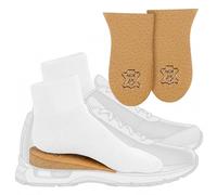 KAPS Talonnettes Orthopédiques Topmed- Talonnettes Grandissantes pour Corriger la différence de Langueur de Jambes, Beige,height 30 mm / 1.2 inch - size S