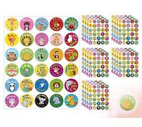 KAPSING 600 Pièces Autocollants de Motivation et Récompense pour Enfants et Professeurs d'Allemand