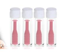 KAPSING Lot de 4 Aides à l'insertion de lentilles de Contact, Rose, Aide à l'insertion de lentilles de Contact, Ventouse pour lentilles de Contact, Aide à l'insertion de lentilles (Rose)