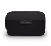 Kapten & Son Sac Banane Bergen All Black 0,8 L | Sac Banane Femme & Homme | Crossbody Bag Noir | Petit Sac à bandoulière | idéal pour Les Voyages, Le Quotidien, la Ville