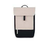 Kapten & Son Fyn Classic Cream Black Sac a dos 11 L | Sac à dos pour homme et femme beige-noir | compartiment pour ordinateur de 14" | idéal pour le voyage en avion comme bagage cabine, université