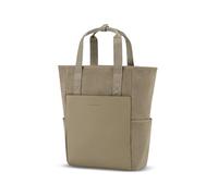 Kapten & Son Lindby Sac à dos 20 l | Sac & sac à dos 2 en 1 | Avec fixation de valise, compartiment pour ordinateur portable, porte-bouteille | Shopper, Dusty Kaki, 20 L, Minimaliste