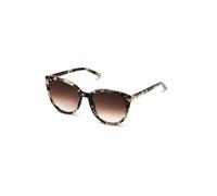 Kapten & Son Lunettes de soleil 'Manhattan Crystal Tortoise Brown' cappuccino / brun foncé, Taille One Size