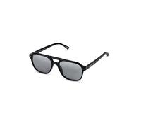 Kapten & Son Lunettes de soleil 'Zurich Oversize All Black' noir / argent, Taille One Size