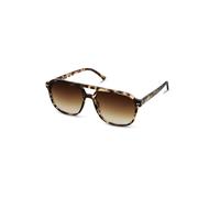 Kapten & Son Lunettes de soleil 'Zurich Oversize' marron / noisette, Taille One Size