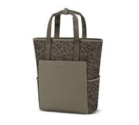 Kapten & Son Sac à dos Lindby 18 l - Sac et sac à dos 2 en 1 - Avec fixation pour valise, compartiment pour ordinateur portable, porte-bouteille, Lion marron foncé, 18 L, Minimaliste