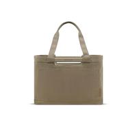 Kapten & Son Vaasa Panier de courses en velours côtelé kaki 25 l | Cabas courses | Avec jeton de chariot et compartiment magnétique | Matériau intérieur lavable | Compagnon élégant au quotidien