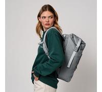 Kapten & Son Yoho Sac à dos enroulable, de 24 à 30 l, pour homme et femme, avec compartiment pour ordinateur portable de 14 " et ouverture latérale, idéal pour les voyages, l'université, le travail