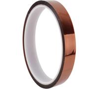 Kapton Haute Température Résistant,10mm * 33m Polyimide Heat Résistant À Haute Température Ruban Adhésif D'or Résistant À La Chaleur Ruban Pour Presse À Chaud Circuit Fils Soudure À L'étain