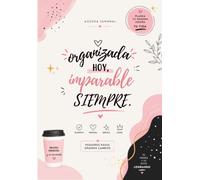 KAPU&MOKA Agenda semanal | Planner Minimalista de 6 Meses: 6.69"x 9.61", Calendario mensual, metas, plan financiero, planificación semanal, reflexión ... y notas para una vida más organizada