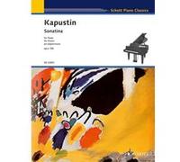 Kapustin Nikolaï - Sonatine Opus 100 en Sol Majeur --- Piano