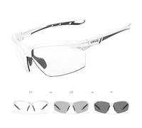 KAPVOE Lunette de Cyclisme Photochromique Homme Lunette VTT TR90 Cadre Lunette Velo Lunette Course à Pied Femme Lunette de Soleil Sport Lunette Velo Route Lunette de Soleil Course K87