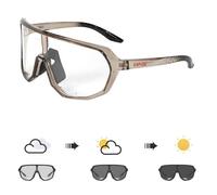 Kapvoe Lunettes De Soleil De Cyclisme Photochromiques Roses Ou Lunettes De Cyclisme Bleues Homme Lunettes De Vélo Vtt Lunettes De Sport De Vélo En Plein Air Uv400 - Type 1l-15-Photochromic-1lens
