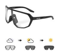 Kapvoe Lunettes De Soleil De Cyclisme Photochromiques Roses Ou Lunettes De Cyclisme Bleues Homme Lunettes De Vélo Vtt Lunettes De Sport De Vélo En Plein Air Uv400 - Type 1l-01-Photochromic-1lens