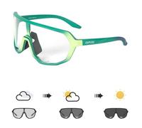 Kapvoe Lunettes De Soleil De Cyclisme Photochromiques Roses Ou Lunettes De Cyclisme Bleues Homme Lunettes De Vélo Vtt Lunettes De Sport De Vélo En Plein Air Uv400 - Type 1l-17-Photochromic-1lens