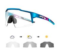 Kapvoe-Lunettes De Soleil De Cyclisme Photochromiques Roses Pour Hommes,Nouvelles Lunettes De Vélo De Montagne Bleues,Lunettes De Sport - Type 1l-06-Photochromic-1lens