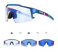 Kapvoe-Lunettes De Soleil De Cyclisme Photochromiques Roses Pour Hommes,Nouvelles Lunettes De Vélo De Montagne Bleues,Lunettes De Sport - Type Bl-1l-06-Photochromic-1lens