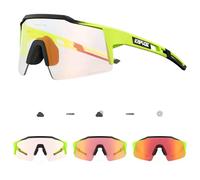 Kapvoe-Lunettes De Soleil De Cyclisme Photochromiques Roses Pour Hommes,Nouvelles Lunettes De Vélo De Montagne Bleues,Lunettes De Sport - Type Re-1l-09-Photochromic-1lens